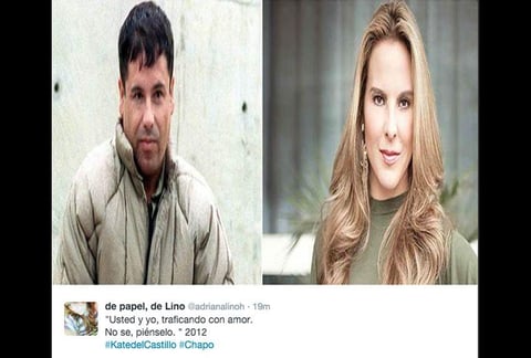 Joaqu&iacute;n "El Chapo" Guzm&aacute;n ten&iacute;a un "inter&eacute;s casi obsesivo" en la actriz mexicana Kate del Castillo, a quien llamaba "hermosa" en sus comunicaciones.