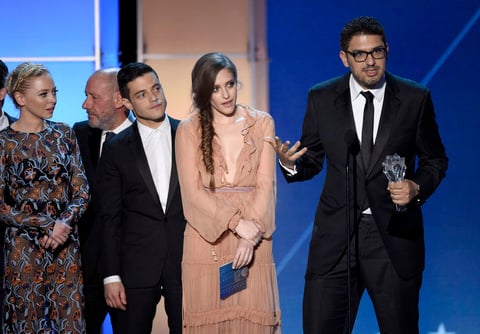 Mr. Robot, de la cadena Usa, afianz&oacute; su triunfo como Mejor Serie Dram&aacute;tica.