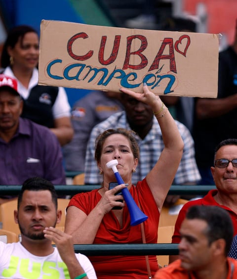 El apoyo a Cuba se hizo presente.