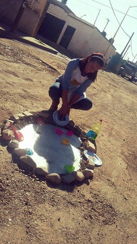 Han llamado la atenci&oacute;n por la promoci&oacute;n de un "concurso de baches" del que ya hubo un primer ganador.