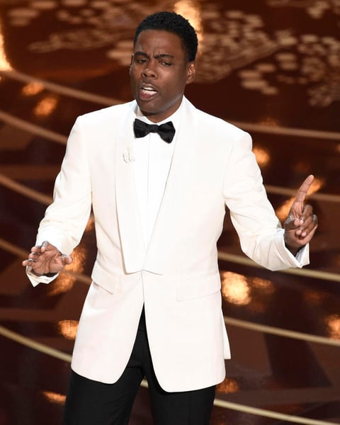 Chris Rock se encargó de dirigir el magno evento.