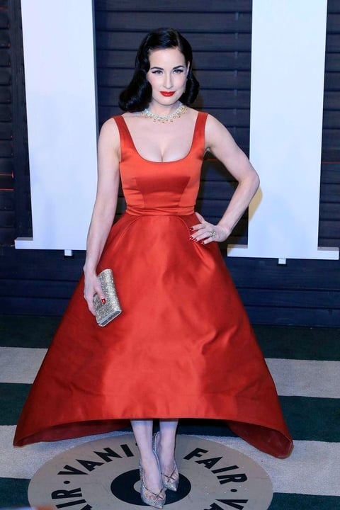 Dita Von Teese.