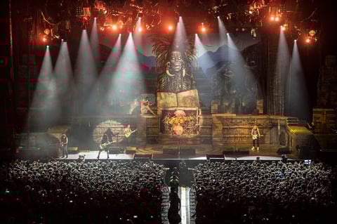 Iron Maiden desató la locura de sus fanáticos mexicanos.