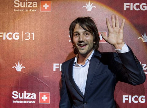 Diego Luna presentó su película Mr. Pig en el Festival Internacional de Cine de Guadalajara.