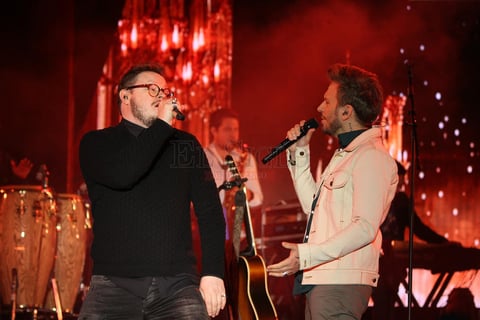 El concierto fue diferente y especial.