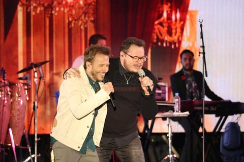 Noel Schajris y Leonel Garc&iacute;a marcan el arranque del Festival Ricardo Castro y dicen adi&oacute;s definitivo a los duranguenses.