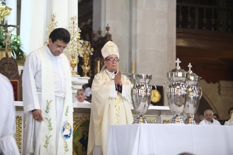 Se prevé que el arzobispo se reincorpore a las actividades de la Semana Santa en la ciudad de Durango a partir del próximo jueves, se informó.