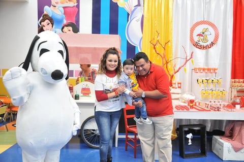 Todos los detalles fueron de Snoopy, incluso, una botarga amenizó la fiesta.