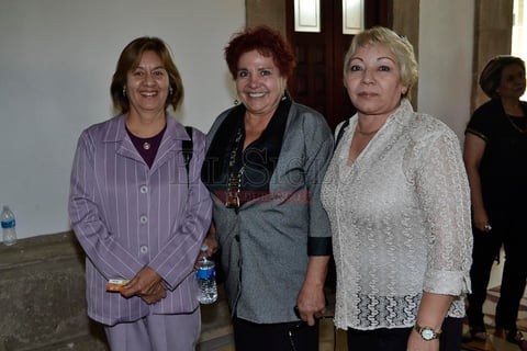 Martha Piz, Bertha, Compeán y Martha Ríos.
