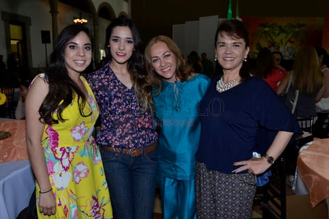 Ana Tere Herrera, Sofi Mijares, Ilse Medina y Lupita.