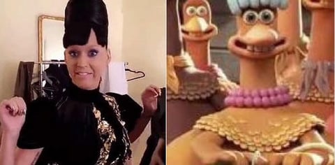El peinado de Katy Perry no pasó desapercibido en las redes sociales.