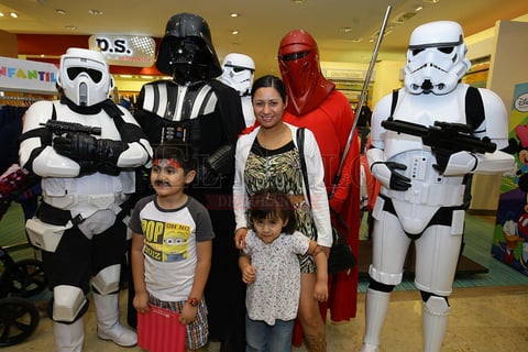 Star Wars festeja a los peques