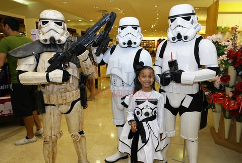 Star Wars festeja a los peques