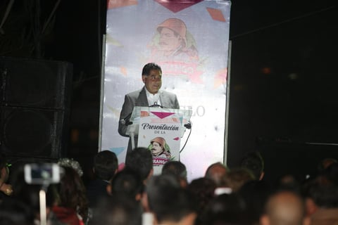 El gobernador de Durango, Jorge Herrera Caldera, estuvo presente durante el evento para la presentación del elenco artístico y eventos programados del 15 de julio al 7 de agosto.