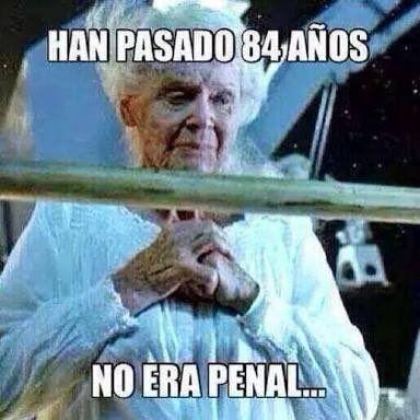 El tiempo pasar&aacute; y el #Noerapenal quedar&aacute; en la memoria de todos.