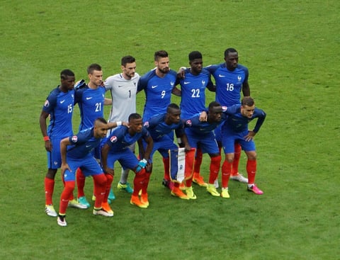 El once titular de la selección que previo al partido pintaba como "favorita".