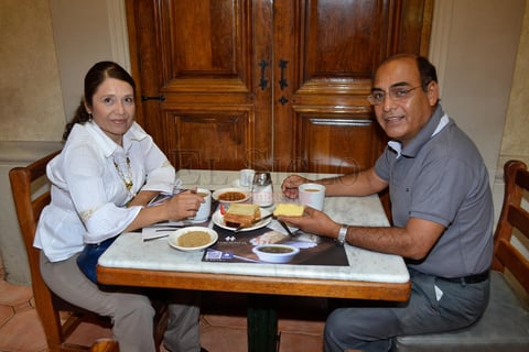 Nosotros en el restaurant