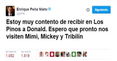 La reunión EPN-Trump en memes