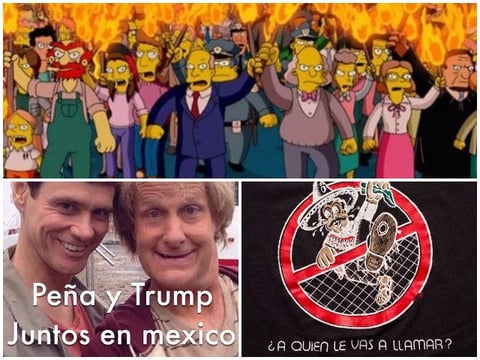 La reunión EPN-Trump en memes