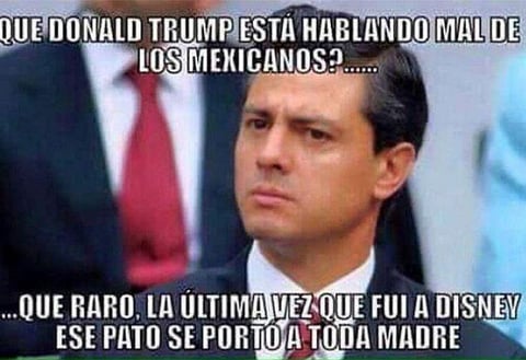 La reunión EPN-Trump en memes