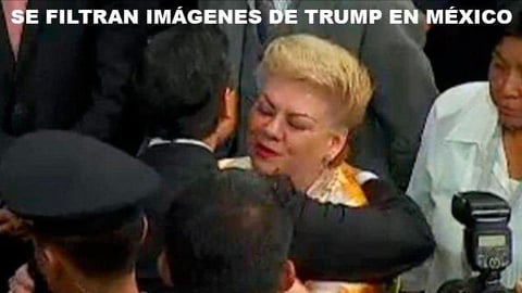 La reunión EPN-Trump en memes