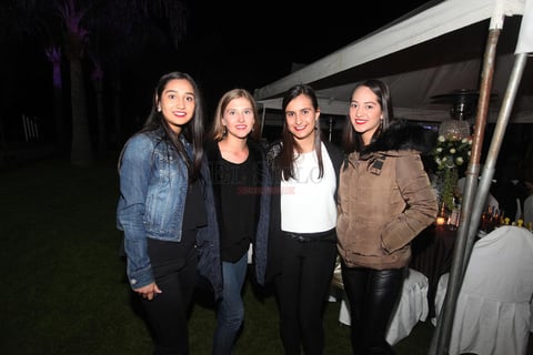 Andrea, Barbara, Mitzel y Jimena.