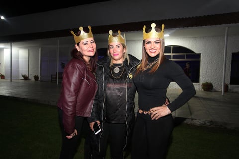 Bibi Montenegro, Vero de Berra y Lupita Solís.
