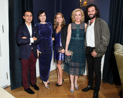 Hans Neumann, Fabiola Beracasa Beckman, Marina Larroude, Eva Hughes  y Gabriel Rivera-Barraza.