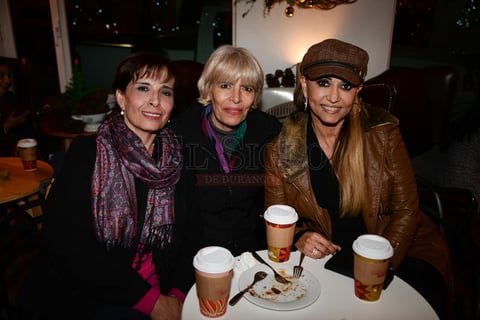 Patricia Villarreal, Lucita Díaz y Sonia Rodríguez.