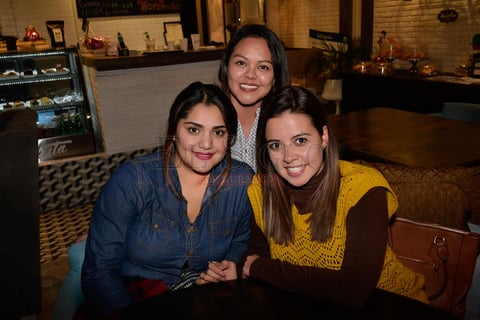 Samantha, Diana y Eva.