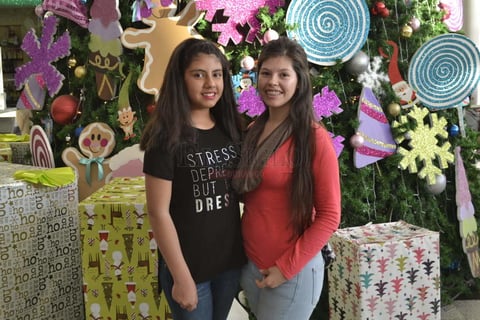 Carolina y Michelle.