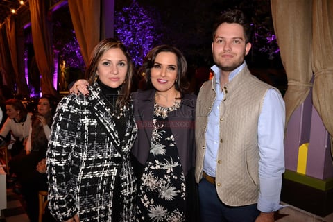 María Fernanda García, Ana Hernández y Danielo Hernández.