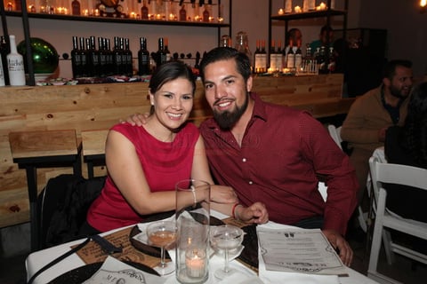 Sara Quiñones y Alejandro Ríos.