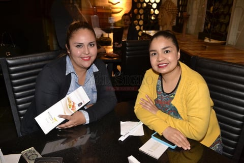 Imelda Castellanos y Ana Yel.