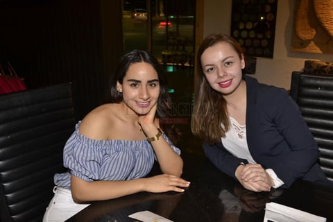 Estefanía y Celeste.