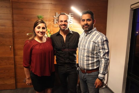 Diana Gándara de Vargas y Daniel Vargas.