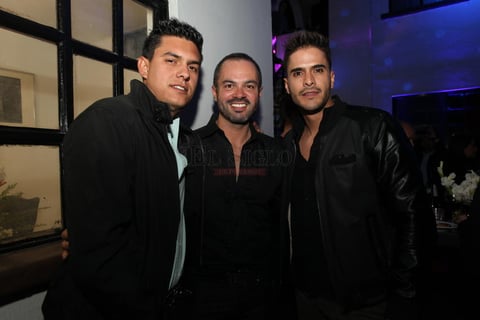 David Calvillo,Jorge Rivas y  Mauricio Anaya.