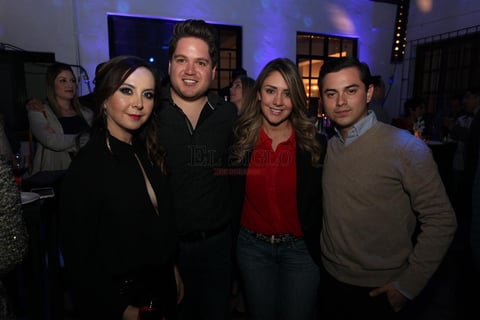 Mary Paz Rivas, Julio Ayon, Poncho Mendivil y Abril Andrad.