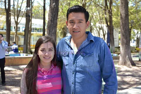 Valeria y Felipe.