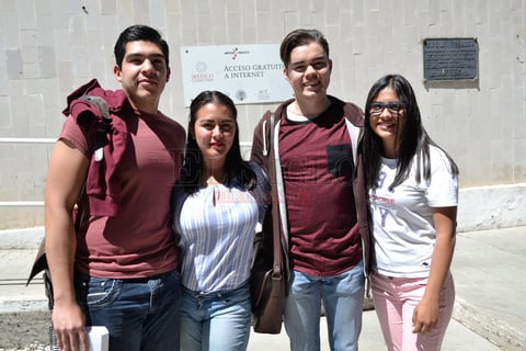 Fernando, Mariana, Eugenio y Kenya.
