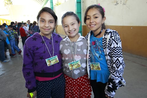 Vanessa, Diana y Fátima.