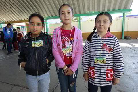 Melani, Frida y Pamela.
