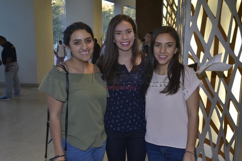 Diana, Gaby y Daniela.
