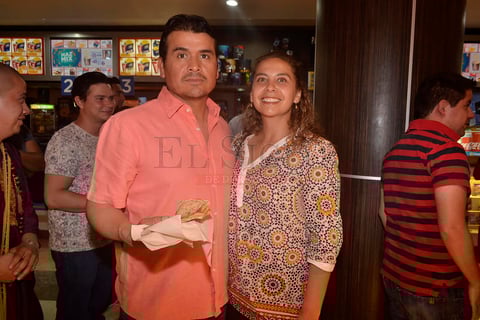 Jesús Luna y Nidia Rosales.