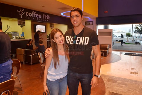 Katia Villarreal e Iván Nájera.