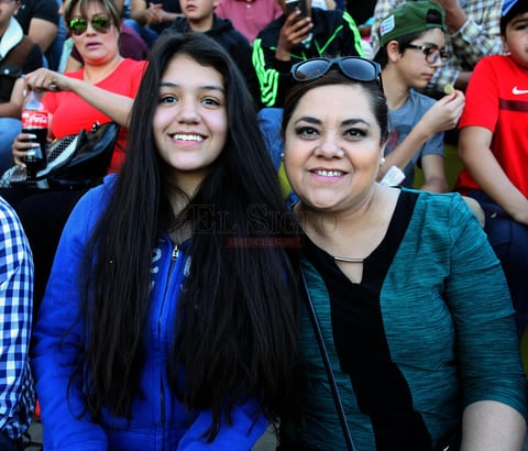 Perla Montoya y Perla Pacheco.