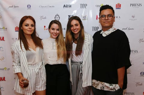 Yamile, Coni Piña, Aimée y Guillermo.