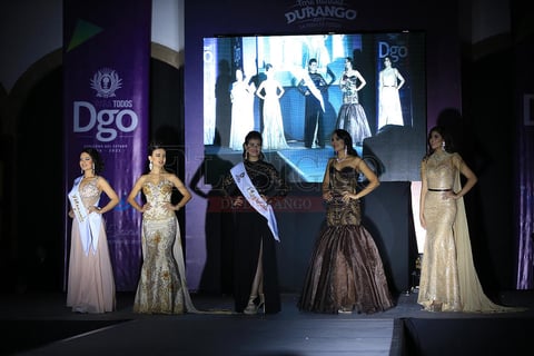 Durante el evento las finalistas mostraron sus mejores aptitudes.