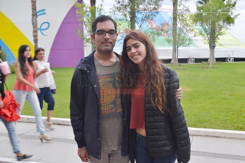 Luis Olivas y Abril Jiménez.