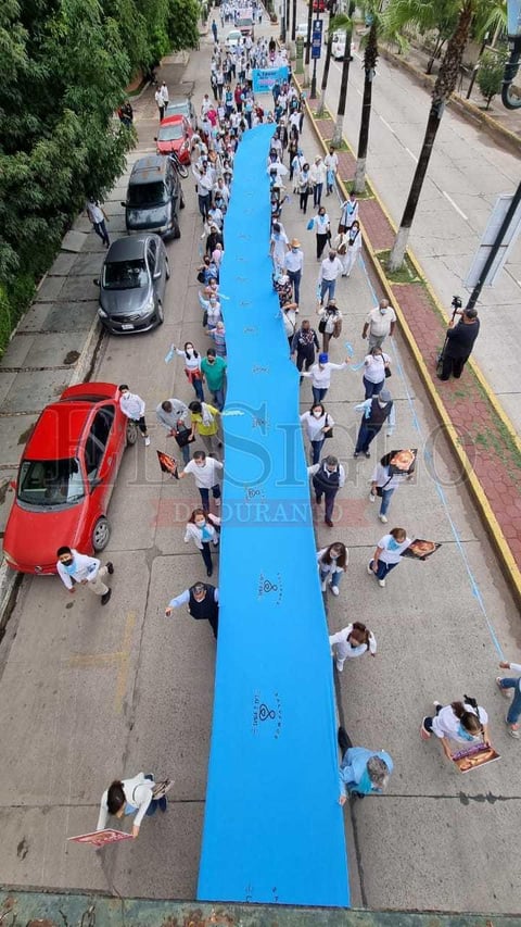 Colectivos marchan a favor de la vida